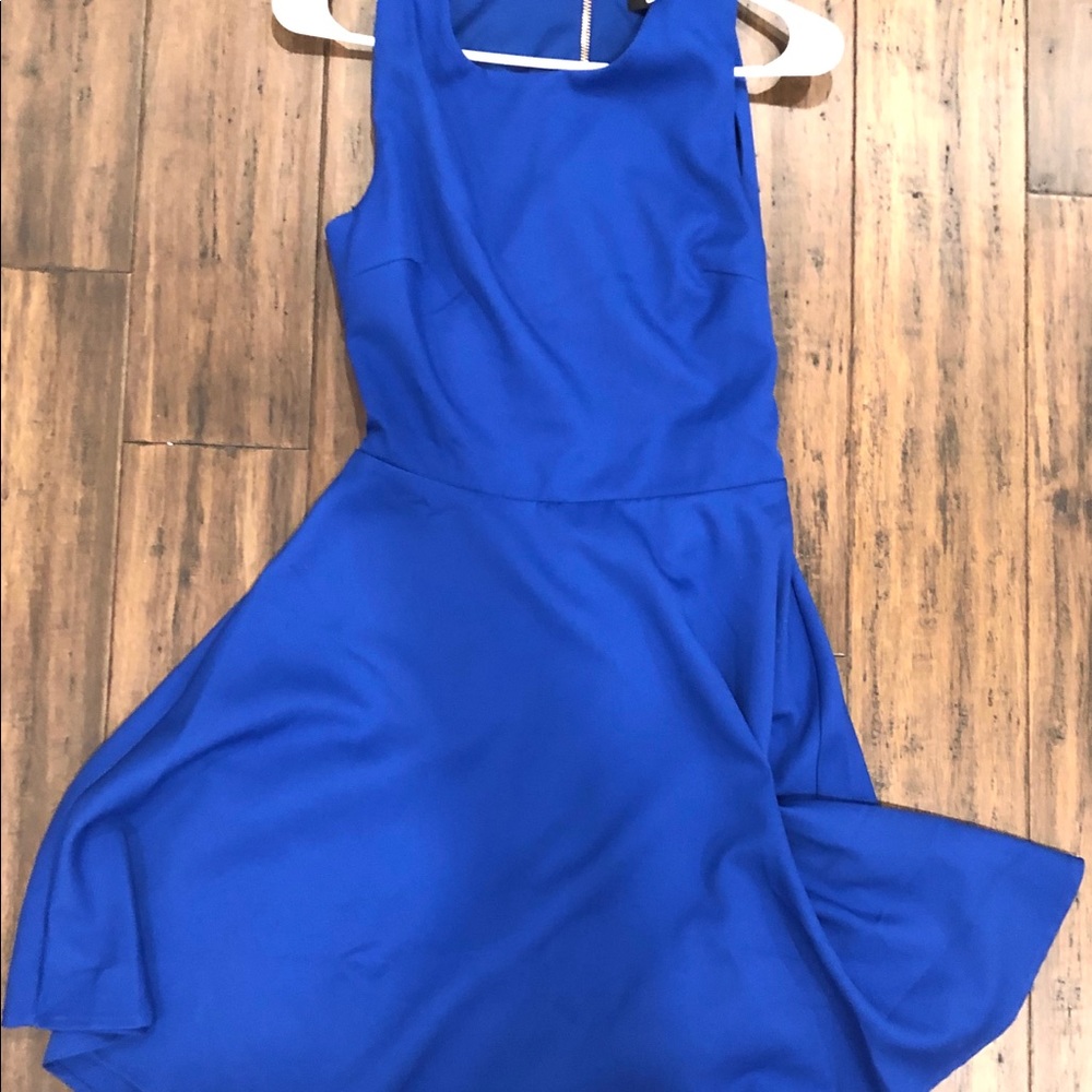 Royal blue Lulu’s dress for special occasions